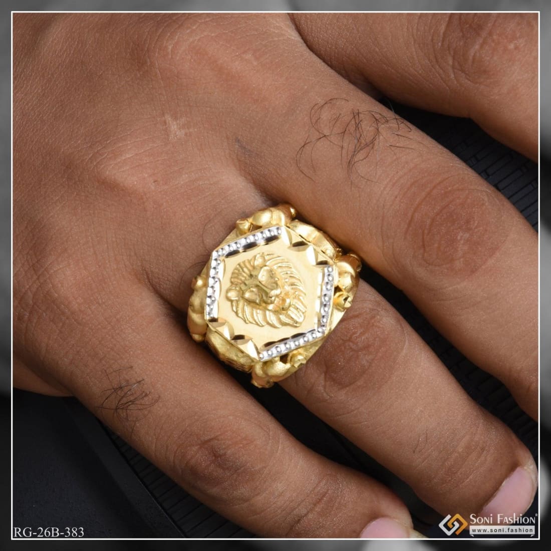 Kalyan Jewellers Mens Lion Gold Ring Lion Ring Gold Mens Top