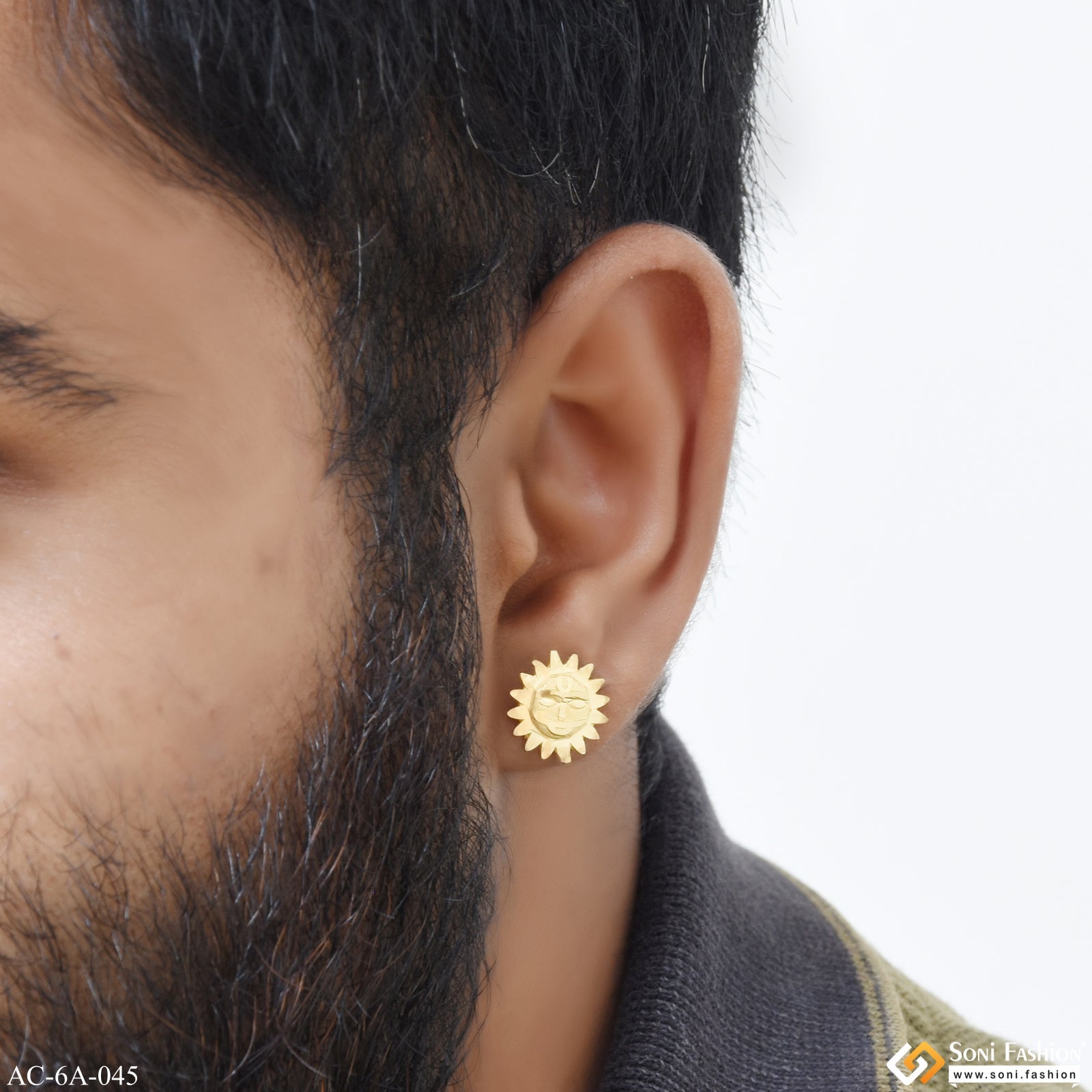 Rajasthani Male Earrings Design Thewa Jewellery Studs Earrings Green