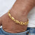 1 Gram Gold Plated 2 In 1 Kohli Excellent Design Bracelet for Men - Style D098
