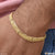 Linked Exciting Design High-Quality Gold Plated Bracelet for Men - Style D097