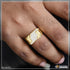 Best Quality with Diamond Popular Design Gold Plated Ring for Men - Style B595