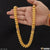 1 Gram Gold Plated with Diamond Traditional Design Chain for Men - Style D142