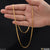 Unique Superior Quality Gorgeous Design Gold Plated Chain for Men - Style D047