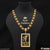 Maa Khodal Krupa Best Quality Gold Plated Chain Pendant Combo for Men (CP-A619-A033)
