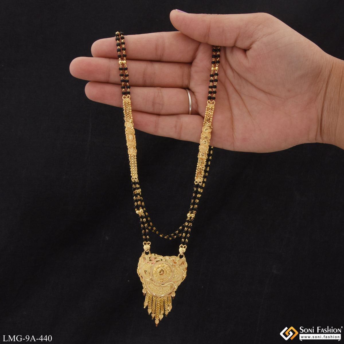 Trendy Gold Plated Mangalsutra for Women