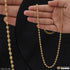 Chic Design with Diamond Cool Design Gold Plated Mala for Women - Style A404