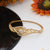 Designer with Diamond Chic Design Gold Plated Bracelet for Lady - Style A357