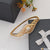 Designer with Diamond Chic Design Gold Plated Bracelet for Lady - Style A357