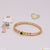 Artisanal Design With Diamond Golden Color Bracelet For Girl & Lady - Style Lbra080