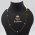 1 Gram Gold Plated 2 Line Charming Design Mangalsutra Dori for Women - Style A416