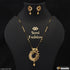 1 Gram Gold Plated with Diamond Designer Mangalsutra Set for Women - Style A452