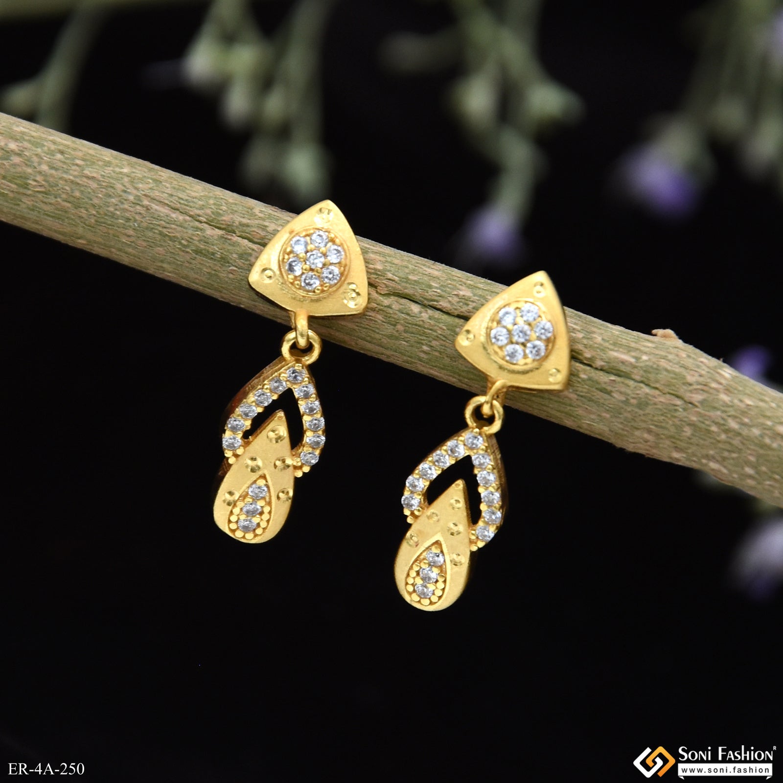 Daily Wear Pinterest Gold Earrings Designs Magnificent Design Gold