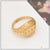 Unique Design Premium-Grade Quality Gold Plated Ring for Men - Style B537