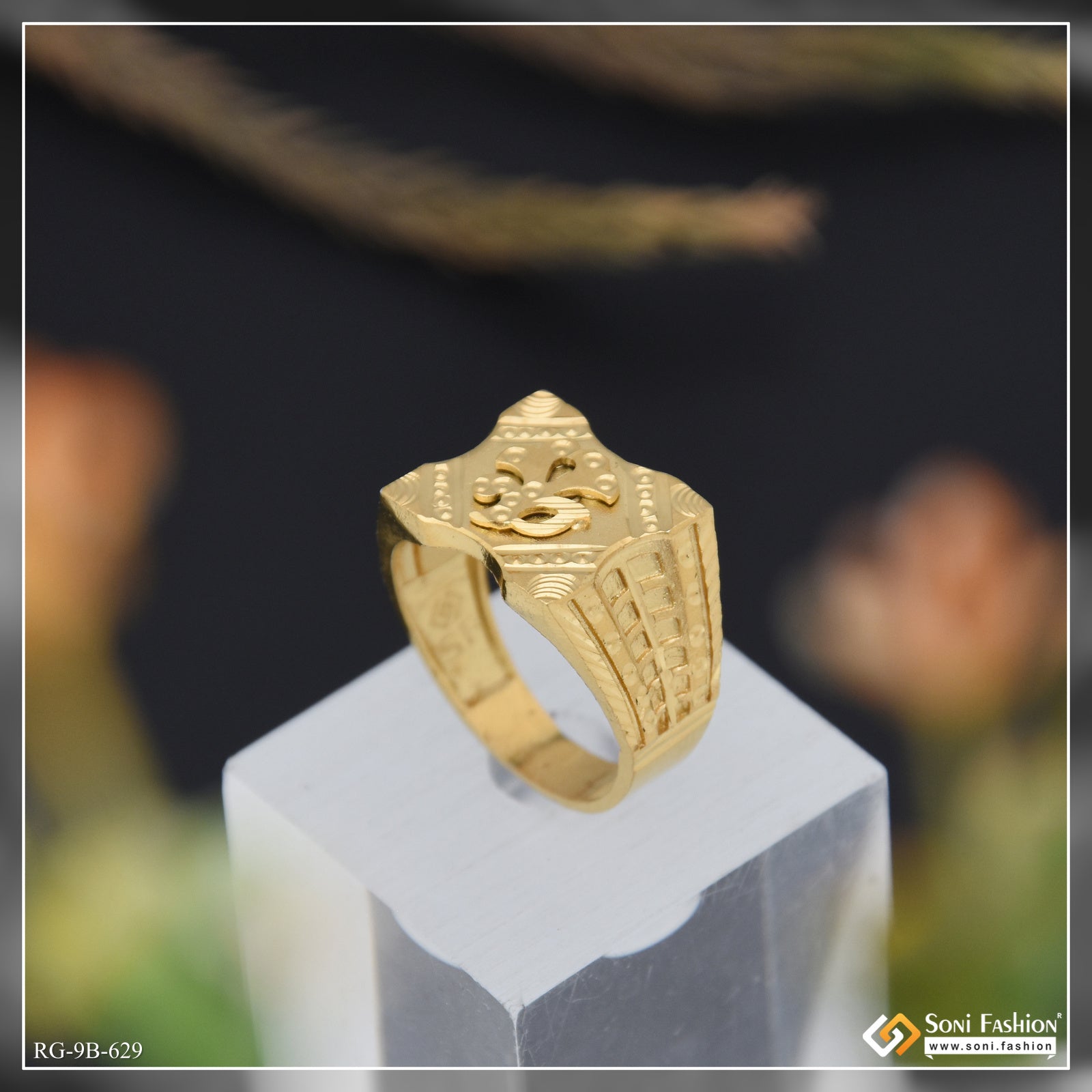 Royal Ring New Gold Ring Design Man Luxury New Ring Men High