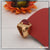Heart Shape Red Stone With Diamond Fashionable Design Gold Plated Ring - Style B110