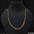 Casual design with diamond cool gold plated necklace for
