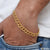 Ring Into Fancy Design High-quality Gold Plated Bracelet