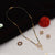1 Gram Gold Plated With Diamond Lovely Design Mangalsutra Set For Women - Style A169