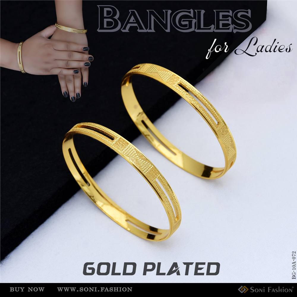Gold Plated Bangles for Women
