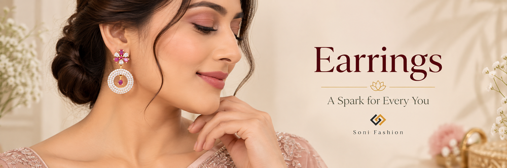 Gold Plated Earrings for Women