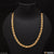 Gold necklace with knot design - 1 gram gold plated chain - Style B406