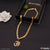 1 gram gold - om with diamond best quality plated chain