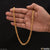 1 Gram Gold Dual Heart Nawabi Funky Design Plated Chain