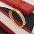 1 Gram Gold Forming Artisanal Design With Diamond Gold Plated Kada - Style A718