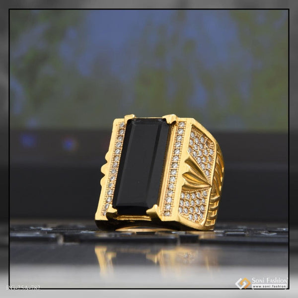 Rose gold Serpenti Ring Black with 0.89 ct Onyx | Bulgari Official Store