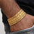 1 gram gold forming decorative design best quality bracelet