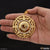 1 Gram Gold Forming Om With Diamond Fashionable Design