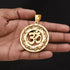 1 Gram Gold Forming Om Exquisite Design High-Quality Pendant for Men - Style B290