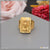 1 gram gold forming ganpati best quality durable design ring