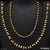 1 gram gold forming c cut gorgeous design rudraksha mala for