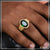 1 gram gold forming green stone with diamond best quality
