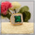 1 gram gold forming green stone with diamond gorgeous design