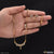 1 gram gold forming hand-crafted design mangalsutra set for