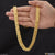 1 gram gold forming hollow artisanal design plated chain for