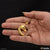1 gram gold forming horse with diamond gorgeous design
