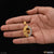 1 gram gold forming jaguar with diamond antique design