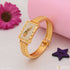 1 Gram Gold Forming Jaguar with Diamond Attractive Design Kada for Men - Style A950