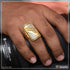 1 Gram Gold Forming Jaguar Superior Quality Unique Design Ring For Men - Style A999