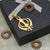 1 Gram Gold Forming - Khanda Finely Detailed Design Pendant