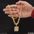 1 gram gold forming krishna finely detailed design chain