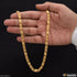 1 Gram Gold Forming Leaf Nawabi Stunning Design Superior Quality Chain - Style B611