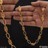 1 Gram Gold Forming Line Nawabi Designer Design Best Quality Chain - Style C046
