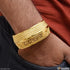 1 Gram Gold Forming Mahakal Exquisite Design High-Quality Kada for Men - Style A756