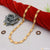 1 gram gold forming nawabi artisanal design plated chain for