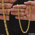 1 Gram Gold Forming Nawabi Designer Design Best Quality Chain for Men - Style B916