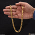 1 Gram Gold Forming Nawabi Gorgeous Design Gold Plated Chain For Men - Style B480